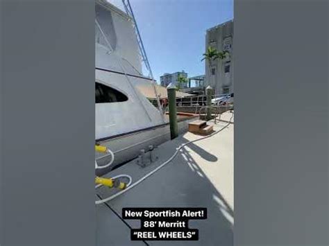 New 88’ Merritt Sportfishing Boat .